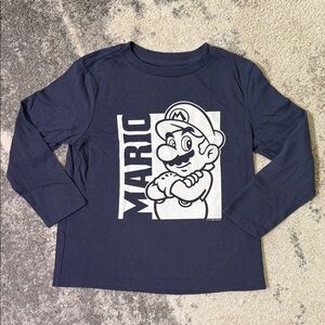 Old Navy Boys Mario Long Sleeve Shirt